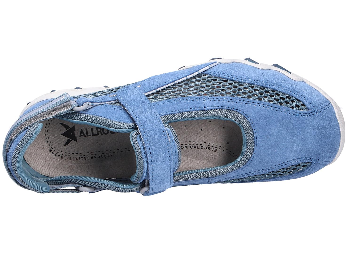 Allrounder Zapatilla Deportiva Niro Nubuck Azul