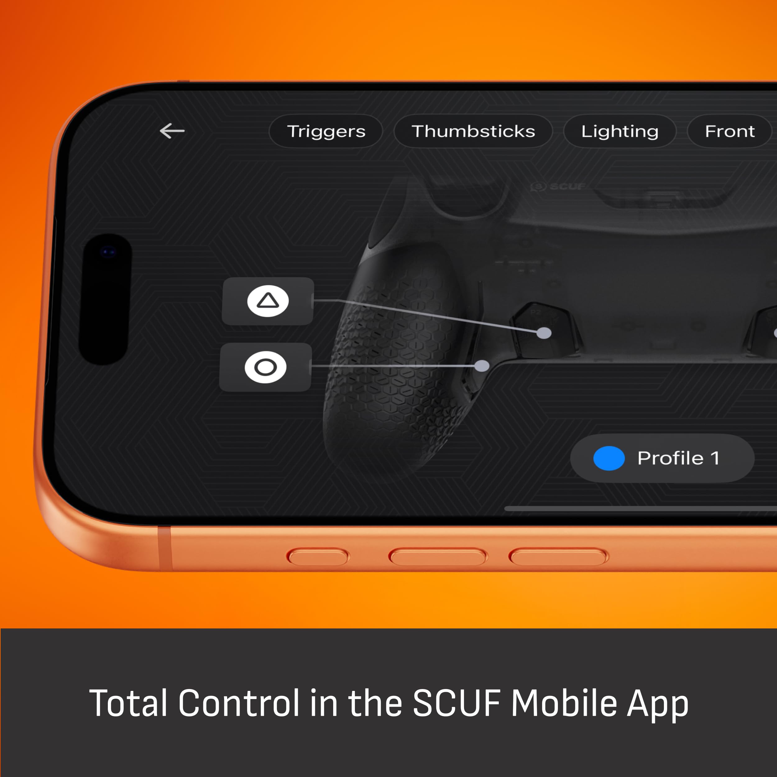 SCUF OMEGA controller wireless ad alte prestazioni per PS5 – Grigio Chiaro | con licenza ufficiale, 11 input personalizzabili, grilletti istantanei, thumbstick TMR a bassa latenza, compatibile con PC