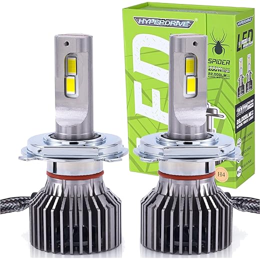 AllExtreme Hyperdrive H4/H19 LED Headlight Kit 200W