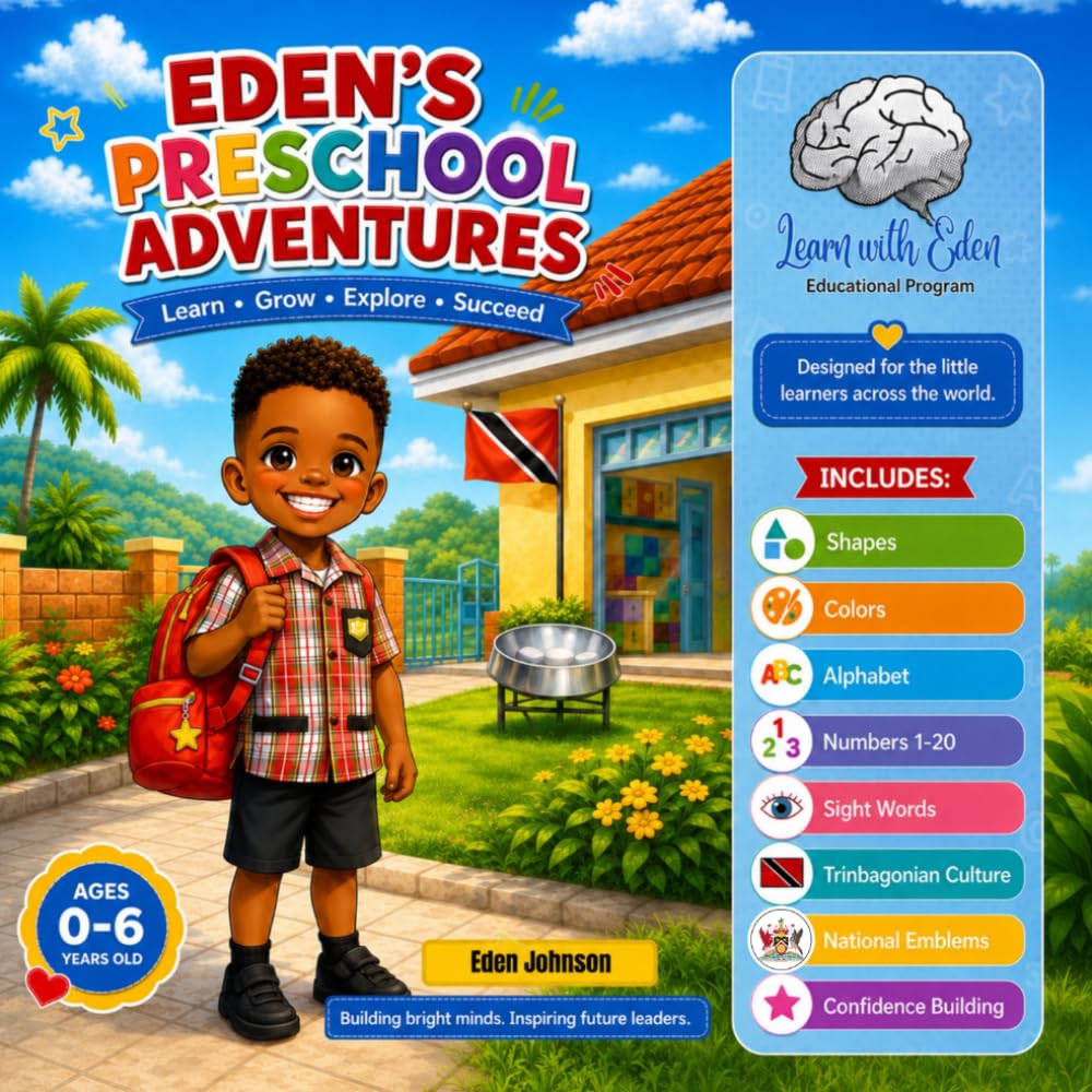 EDEN’S PRESCHOOL ADVENTURES (LEARN WITH EDEN: EDUCATIONAL SERIES)