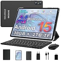 SKYEGG Tablet 10 Pollici Android 15 con Gemini AI, 30GB RAM + Espandibile 2TB ROM