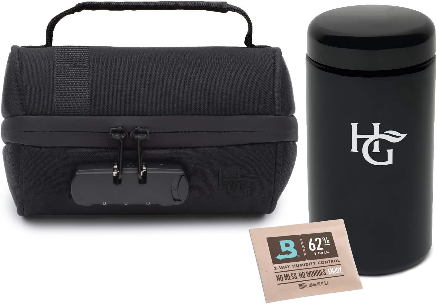 Herb Guard 2 Oz Smell Proof Jar (1 Liter) Locking