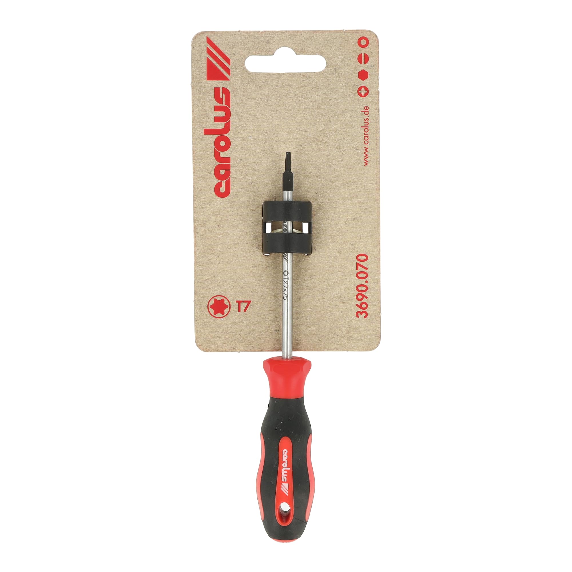 Carolus Torx Screwdriver T7, 3690.070