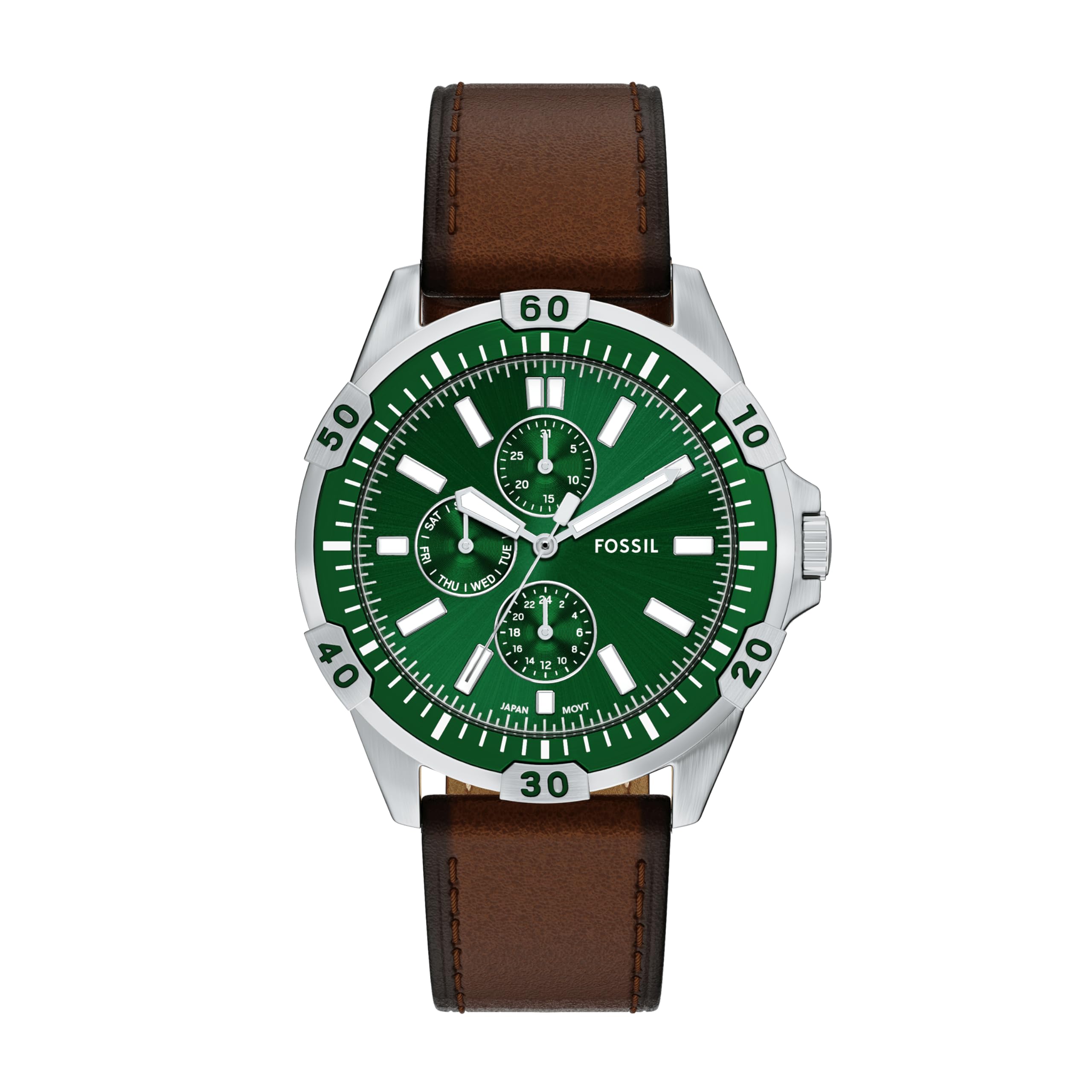 

                                                    Fossil Men's Watch, Garrett Multifunction Stainles