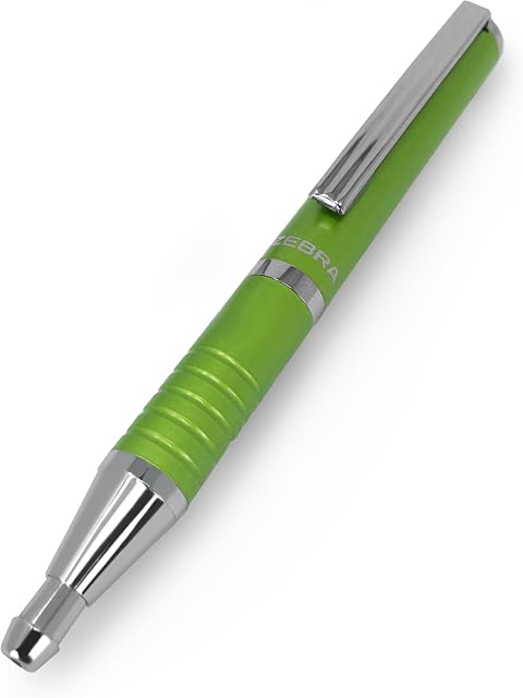 Zebra Expandz Ballpoint Pen  0.7mm  Black Ink  Lime Green Barrel