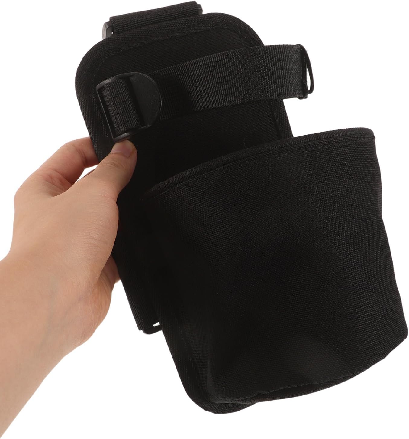Generic Wheelchair Cup Holder with Adjustable Straps Beverage Bottle Rack for Rollator Scooter Walker Bike No-Spill Anti-Slip Design