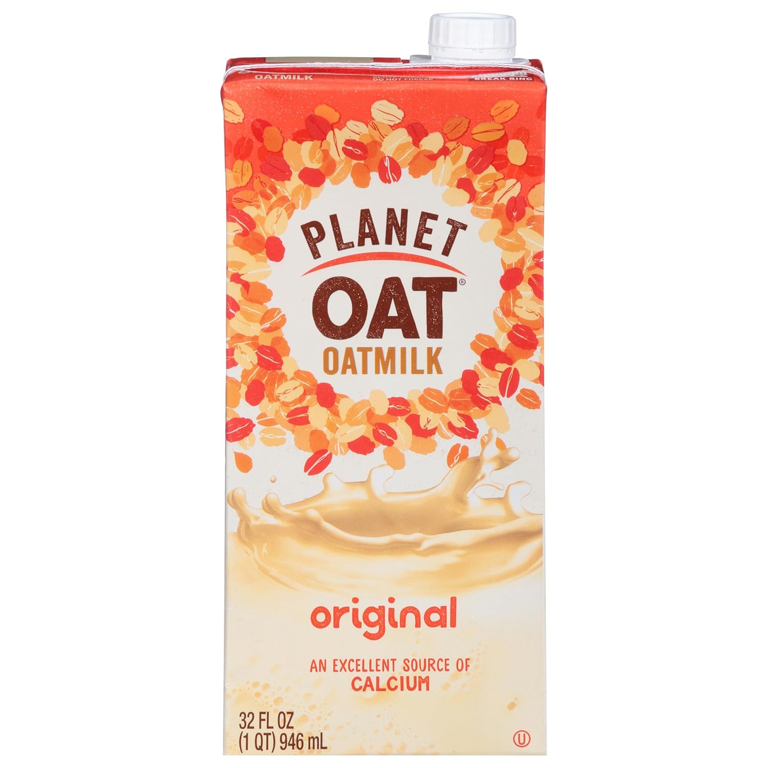 Planet Oat Original Oat Milk 32 fl oz - Creamy Plant-Based Alternative for Coffee & Cereal