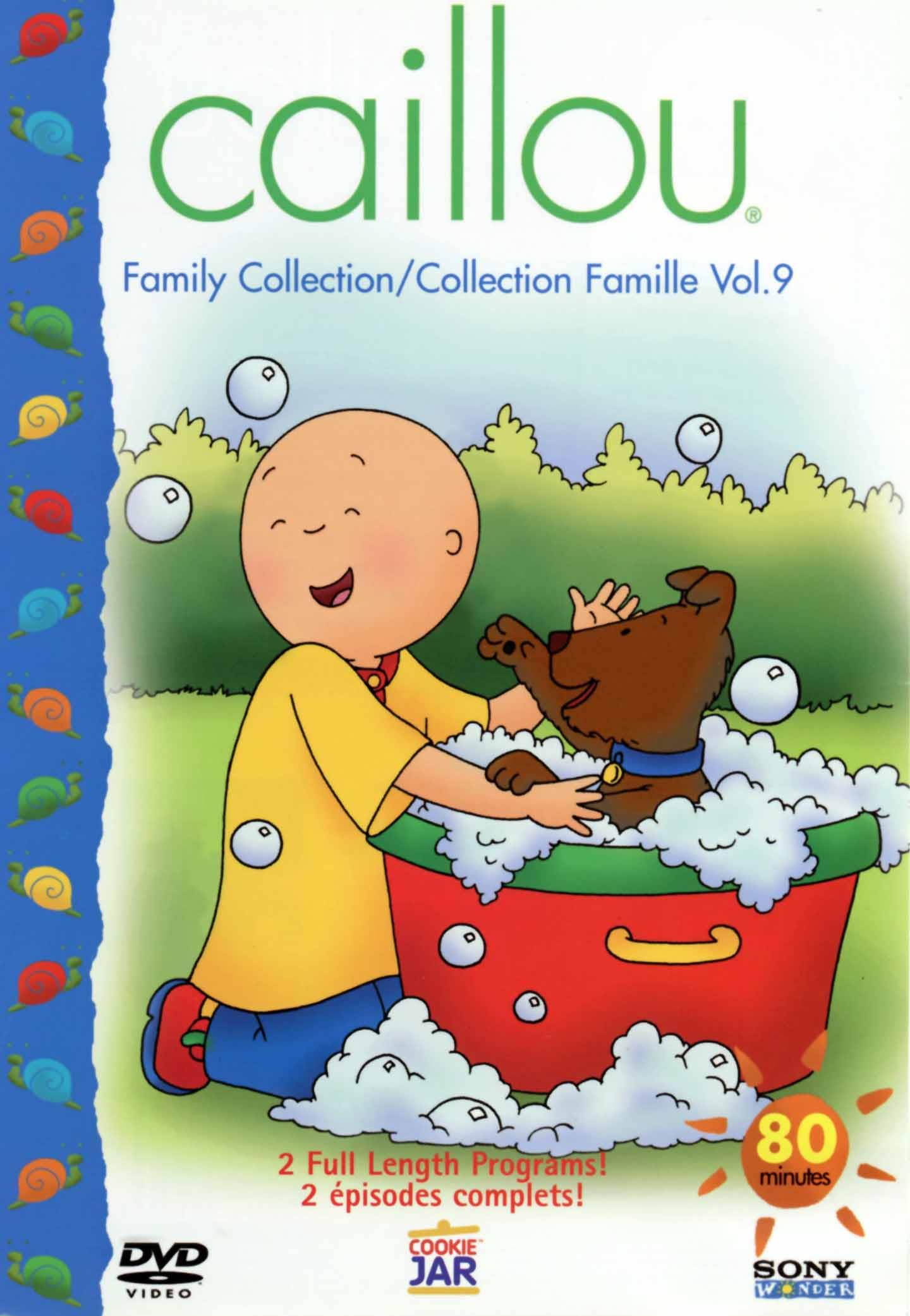 Caillou Family Collection Volume 9 (Bilingual) [DVD]