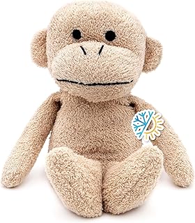 Thermal-Aid® (Jo Jo The Monkey) – Washable Heating Pad & Ice Pack – Plush Hot/Cold Pack with Natural Corn Filling – Reusable Comfort