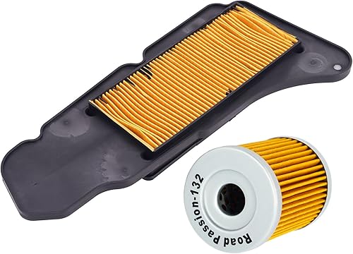 Road Passion 5RU-14451-30 Filtro de aire 5RU1344000000 Reemplazo del filtro de aceite para YAMAHA YP400 X-Max 400 2013-2019YP400 MAJESTY 400 disponible en Yaxa Peru