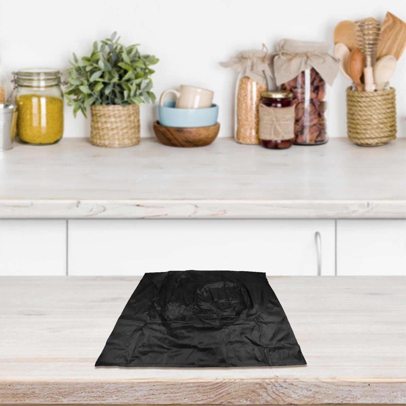 Cubierta antipolvo impermeable para panadería de tela Oxford 210D con ventana de visualización transparente y diseño de ventilación para bandejas de hornear de 20 capas (B)
