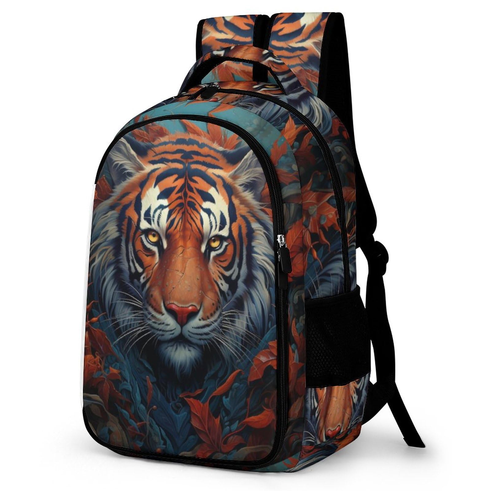 TPISLI Children's Animal Tiger Backpack, Schoolbag Tiger Large Capacity Students Bookbag Rucksack Knapsack for Boys Girls Adults Teen