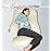 MOON PARK Pregnancy Pillows for Sleeping - U Shaped Full Body Maternity Pillow with Removable Cover - Support for Back, Legs, Belly, HIPS - 65 Inch - Ivory - Cooling Cover