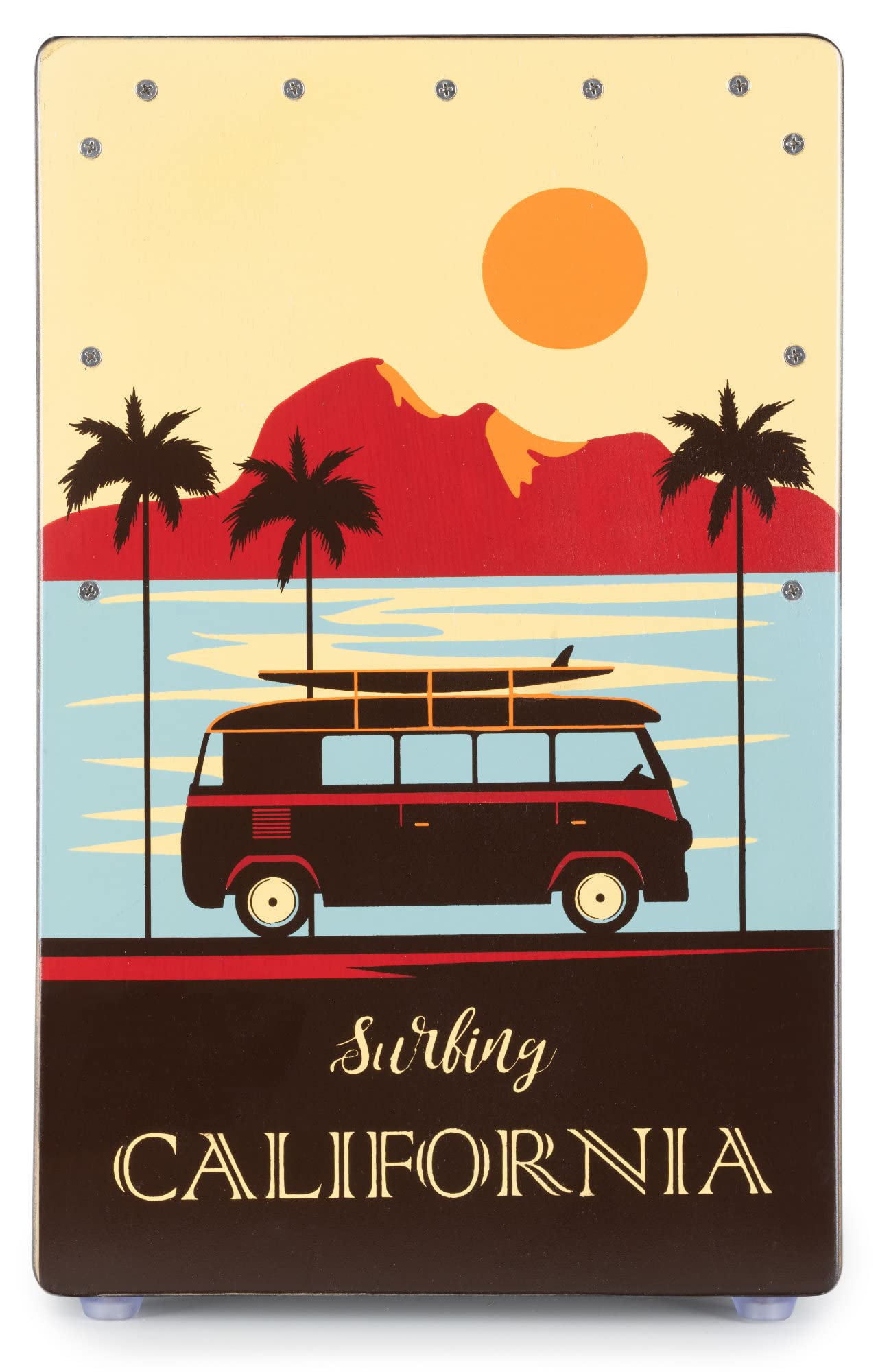 XDrum Design Series Cajon "Rum" - Cajon Design Avec Impression