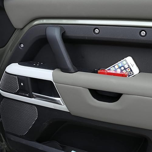 Miniatura 4 de Caja de almacenamiento de consola central de automóvil ABS para Land Rover Defender 110 2020-2021 (estilo 8)