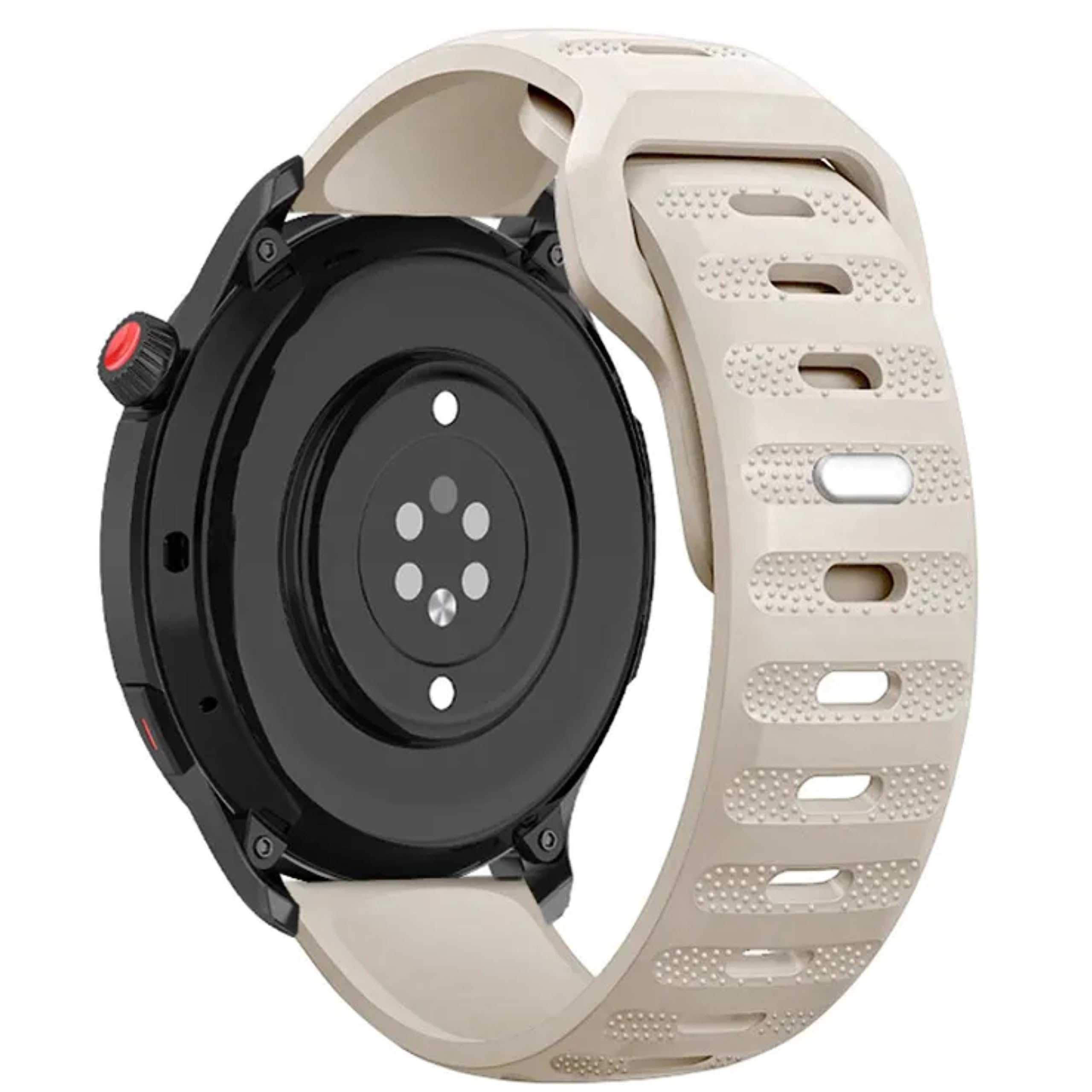 22mm Sports Strap Compatible with Huawei Watch GT5/GT5 Pro/G4 46mm/GT3/GT 2/GT2 Pro/GT2e/GT Runner/Huawei Watch 4/4 Pro, Soft Silicone Replacement Strap Watch Strap Men Women