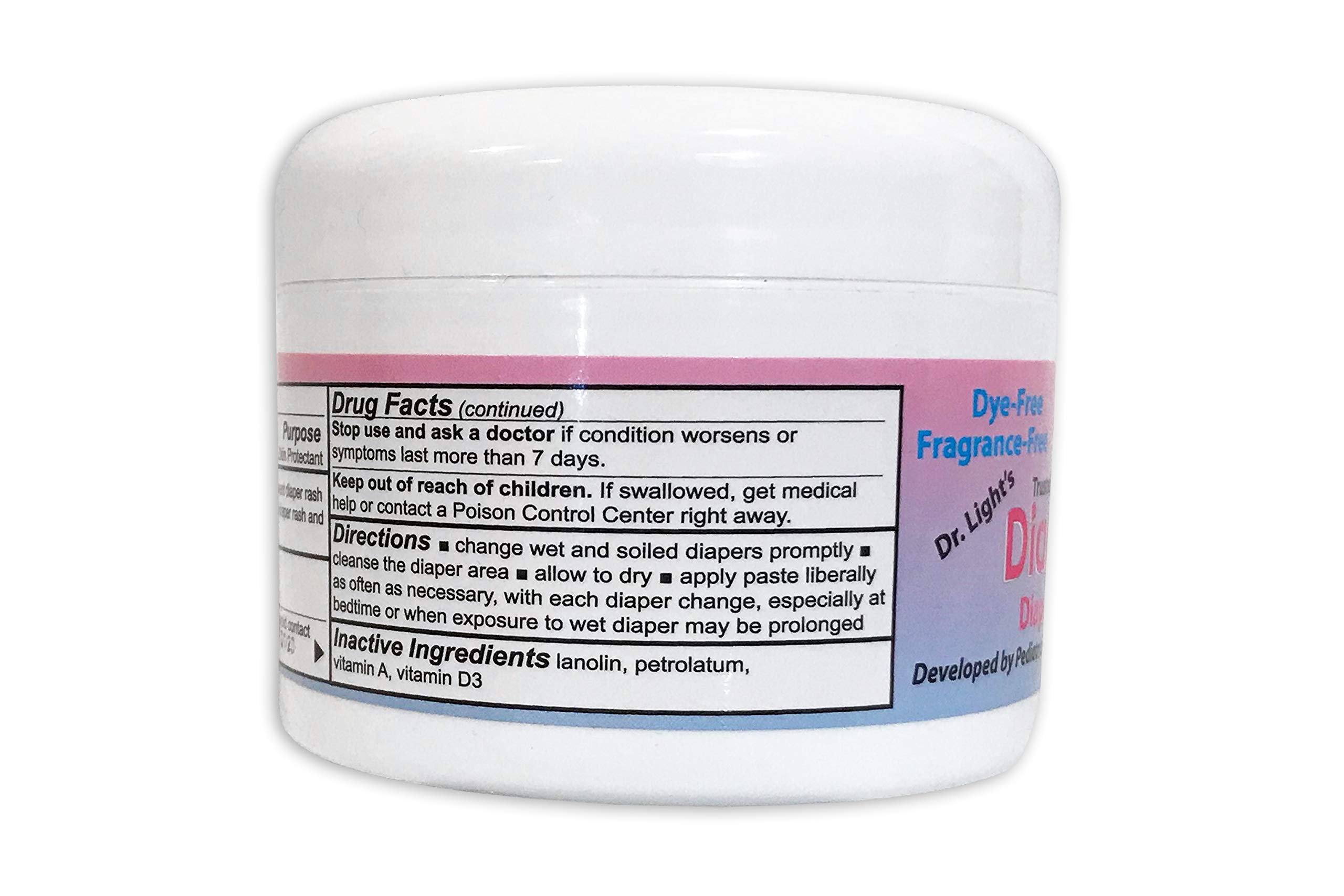 Crema Para La Dermatitis Del Pañal Del Bebé, Formulada Por Pediatras Con 5 Ingredientes Para Un Cuidado Suave, Saludable Y Sin Irritación, 8 Oz