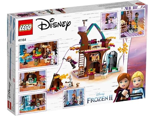LEGO Disney Princess - Casa del Árbol Encantada, Incluye Minifiguras de Anna, Olaf y Mattias, Aventuras…