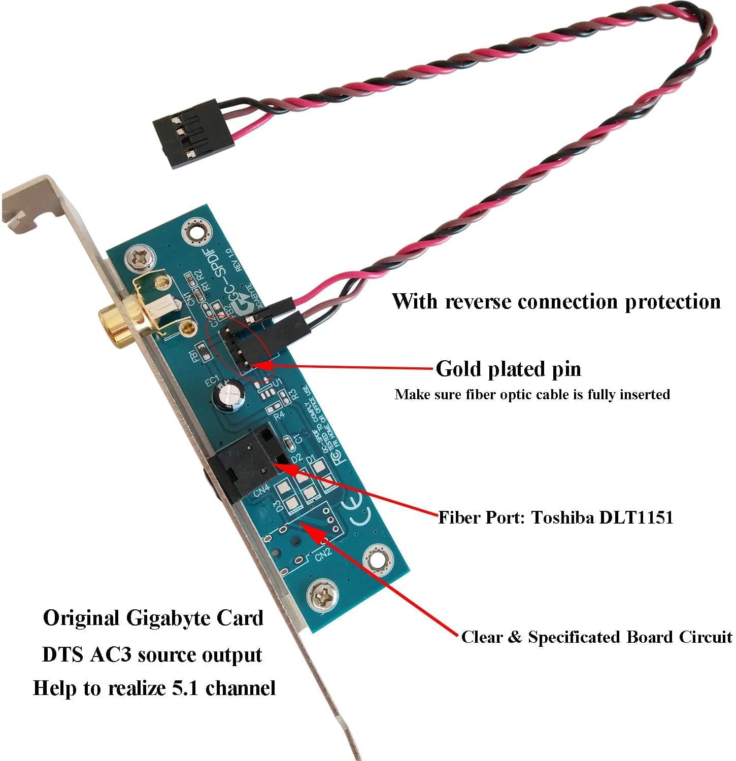 Amazon.co.jp: Ancker ギガSPDIF RCA/OPTICALファイバアウト
