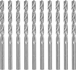 MTX Broca para Metal 5,0 mm HSS Aço Rápido Polida – Ângulo 135°, Haste Cilíndrica, Norma DIN 346, Perfuração em Aço e Ferro