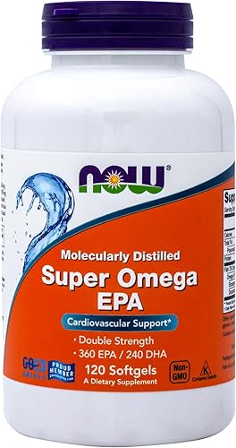 Now Foods Super Omega EPA - 120 cápsulas blandas