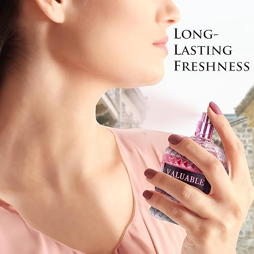 Miniatura 5 de NovoGlow Valioso para las mujeres  Fragancia deslumbrante con acordes afrutados, florales, picantes y amaderados  Base de vainilla de Bourbon,