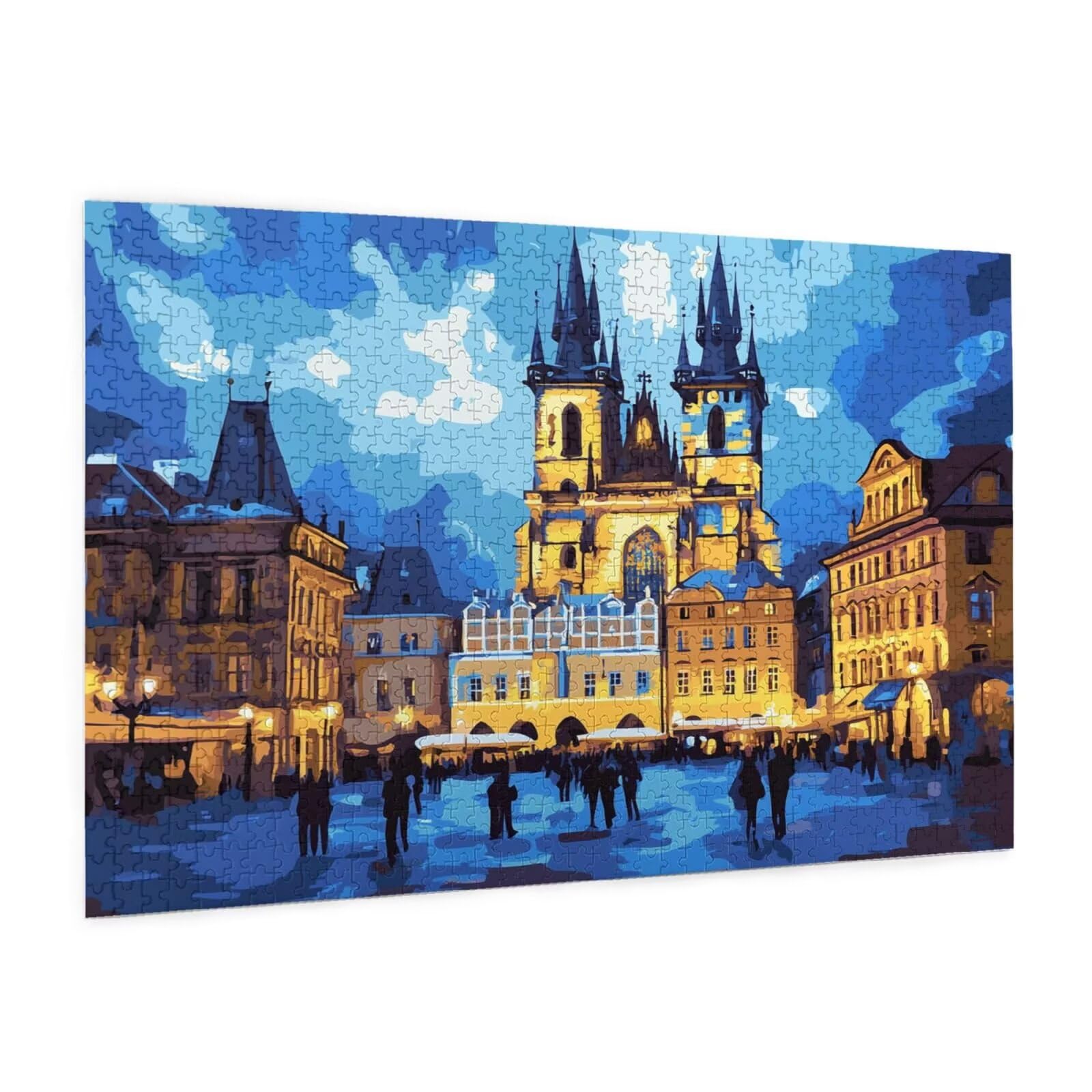 Puzzle Londyn, 6000 elementów, krajobraz, puzzle dla dorosłych, z pudełkiem na prezent, duże drewniane puzzle dla dorosłych, gra zręcznościowa dla całej rodziny, prezenty dla kobiet, 105 x 180 cm