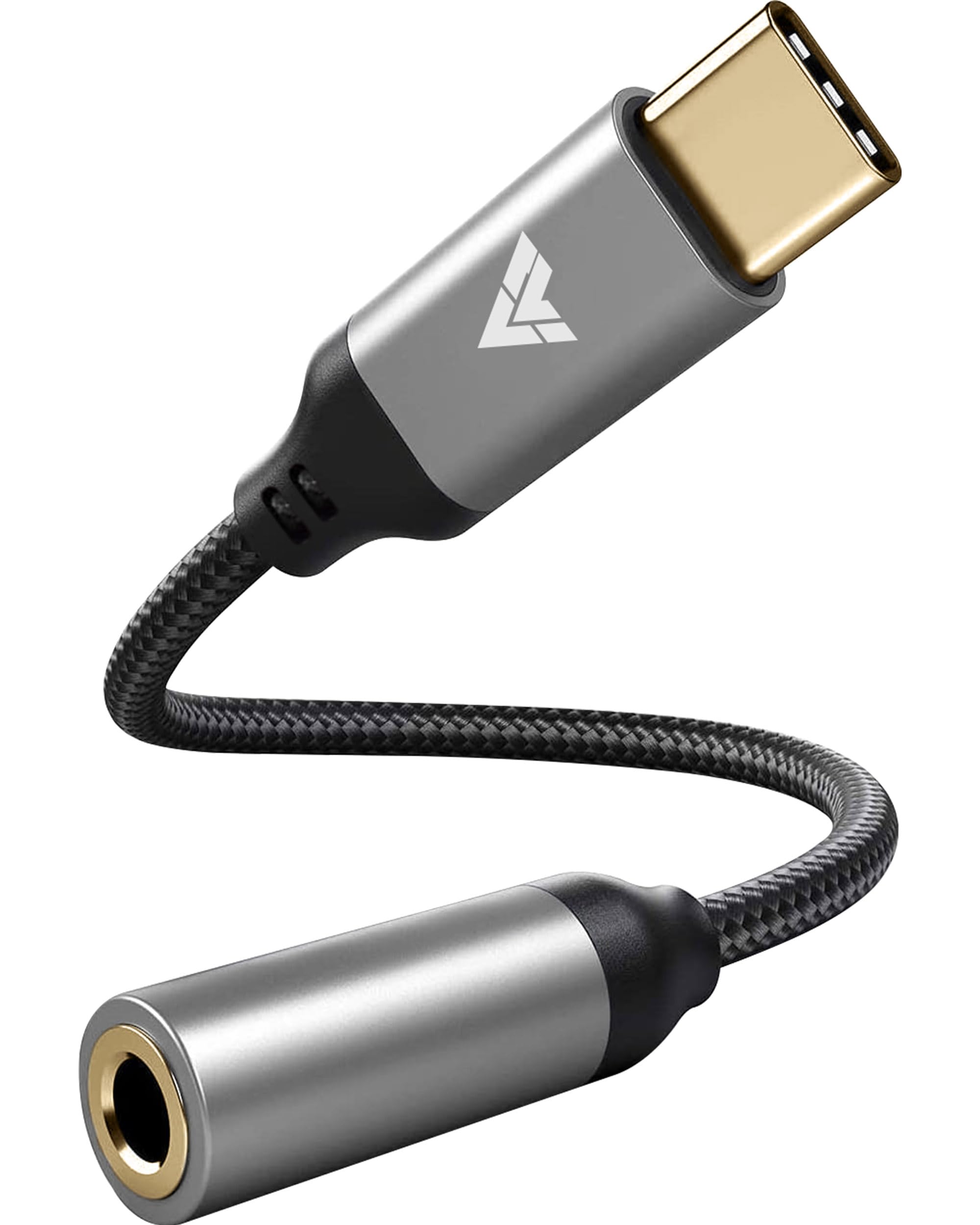 DR VAKU® SonicPro Type C to 3.5 mm Jack Digital Audio DAC 24bit/96KHz 3.5mm Connector Aux Cable,Headphone,Earphone USB C Converter/Adapter for Samsung, Oneplus, iPhone 17/16/15,Other Phone-Black-image-40