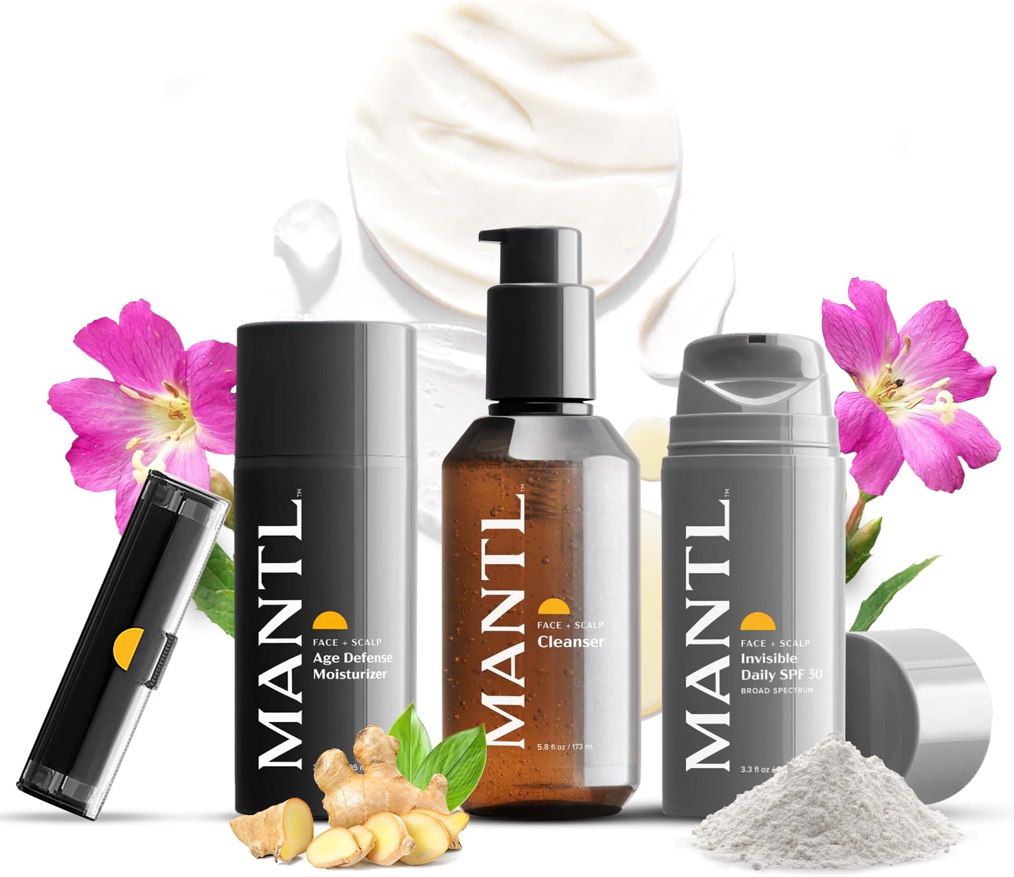 Skincare Set for All-Complete Face Products KitCleanse, Moisturize, Protect & Soothe Daily-Includes Face Wash, SPF, Moisturizer & Oil Blotting Sheets-Facial Combination, Anti-aging Skin Care Set