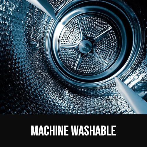 Miniatura 8 de GORILLA GRIP Juego de 2 alfombras de baño de felpa ultra suave con respaldo de goma, absorbentes de secado rápido, tapetes de ducha lavables a