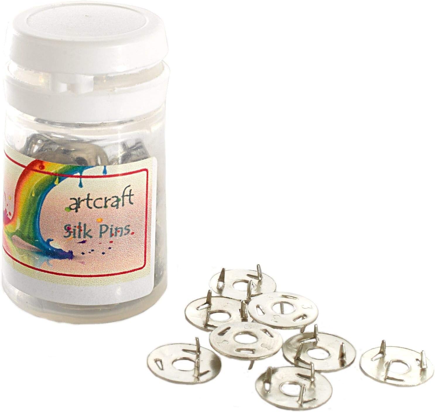 50 Premium Silk Pins