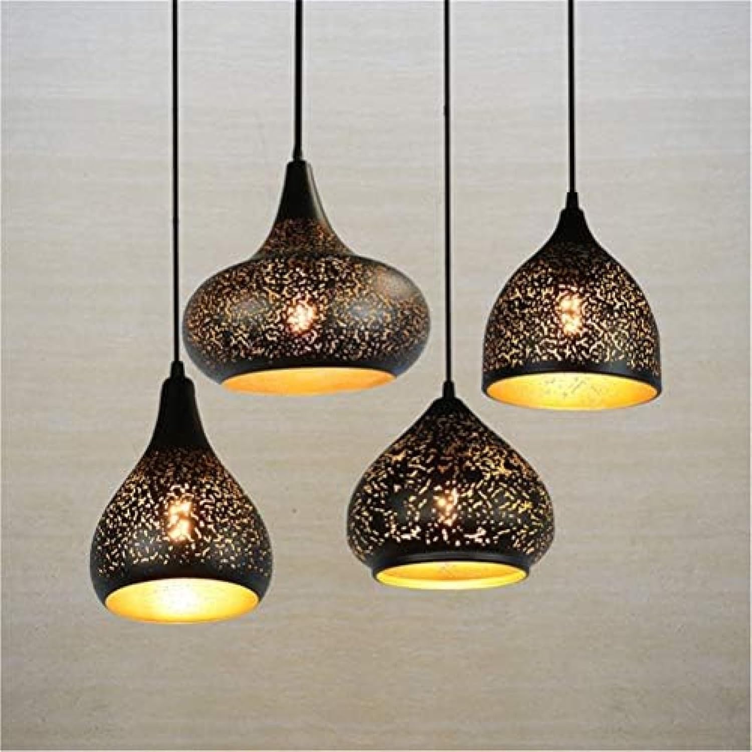 Volu E14 Vintage Edison Tube Filament Bulb 40W T10 Warm White Dimmable Decorative Incandescent 2200K Retro Decorative Light Tungsten Bulb 220-240V,4 Pieces,Hilarious123