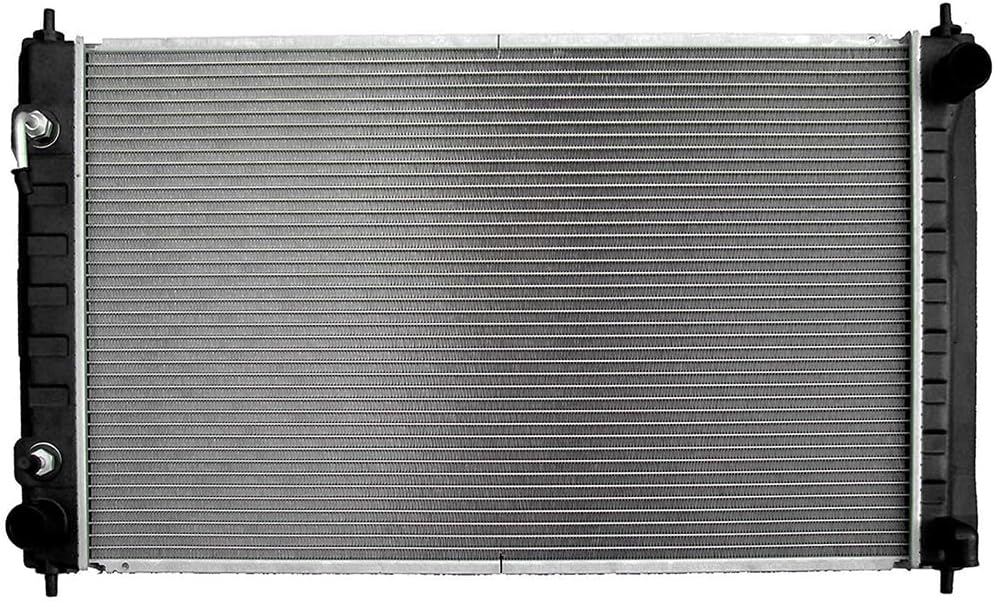 ASAPE 2988 Radiator and 4128 AC Condenser Engine Replace Kit Fit for Nissan Altima 2011-2018 for Nissan Maxima 2016-2018 (Aluminum) - Set of 2