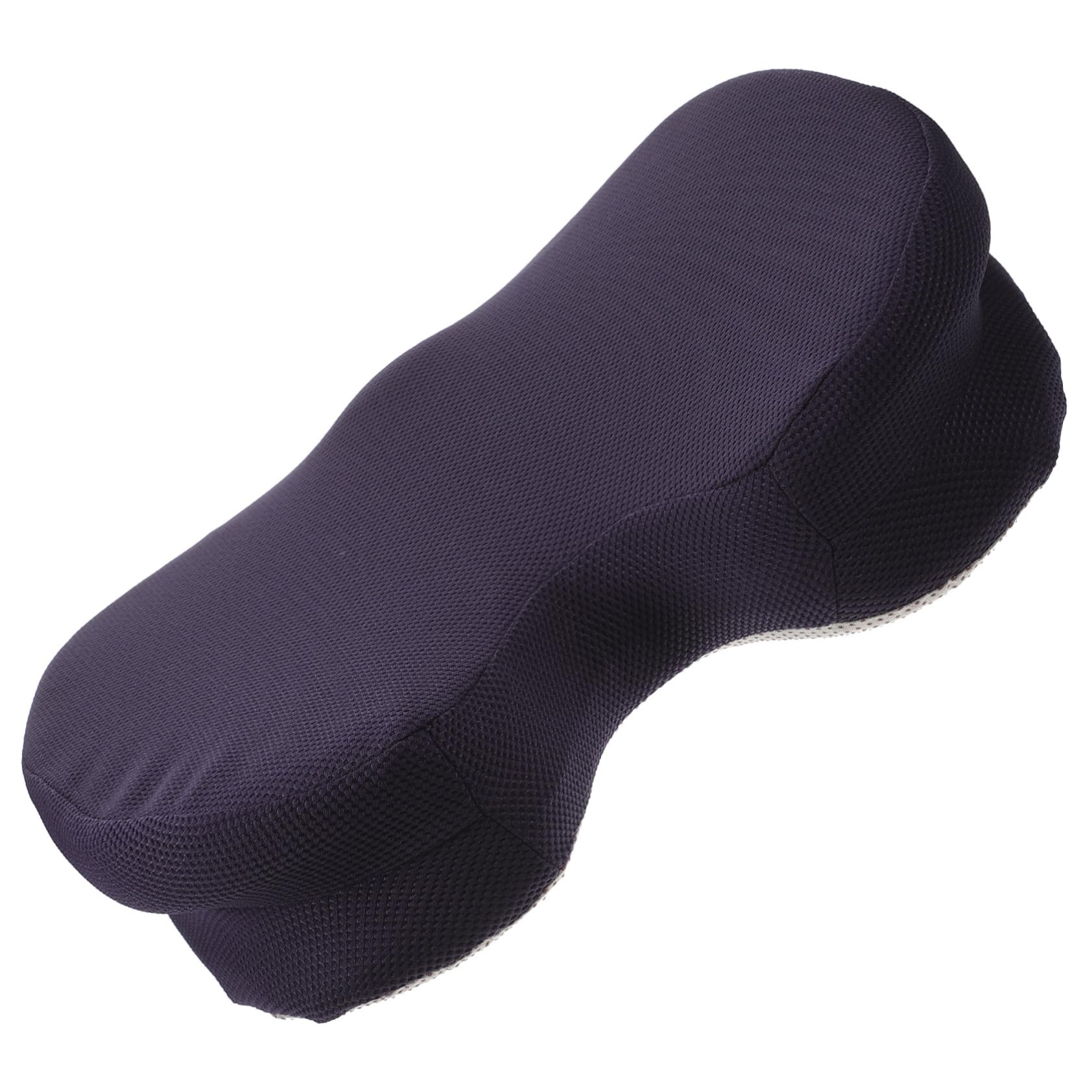 Coussin D’Assise Ergonomique en Mousse à Mémoire, Soulagement Pression, Bleu, pour Voiture et Fauteuil Roulant