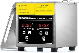 CREWORKS Ultraschallreiniger 1,2L mit Korb & Heizung