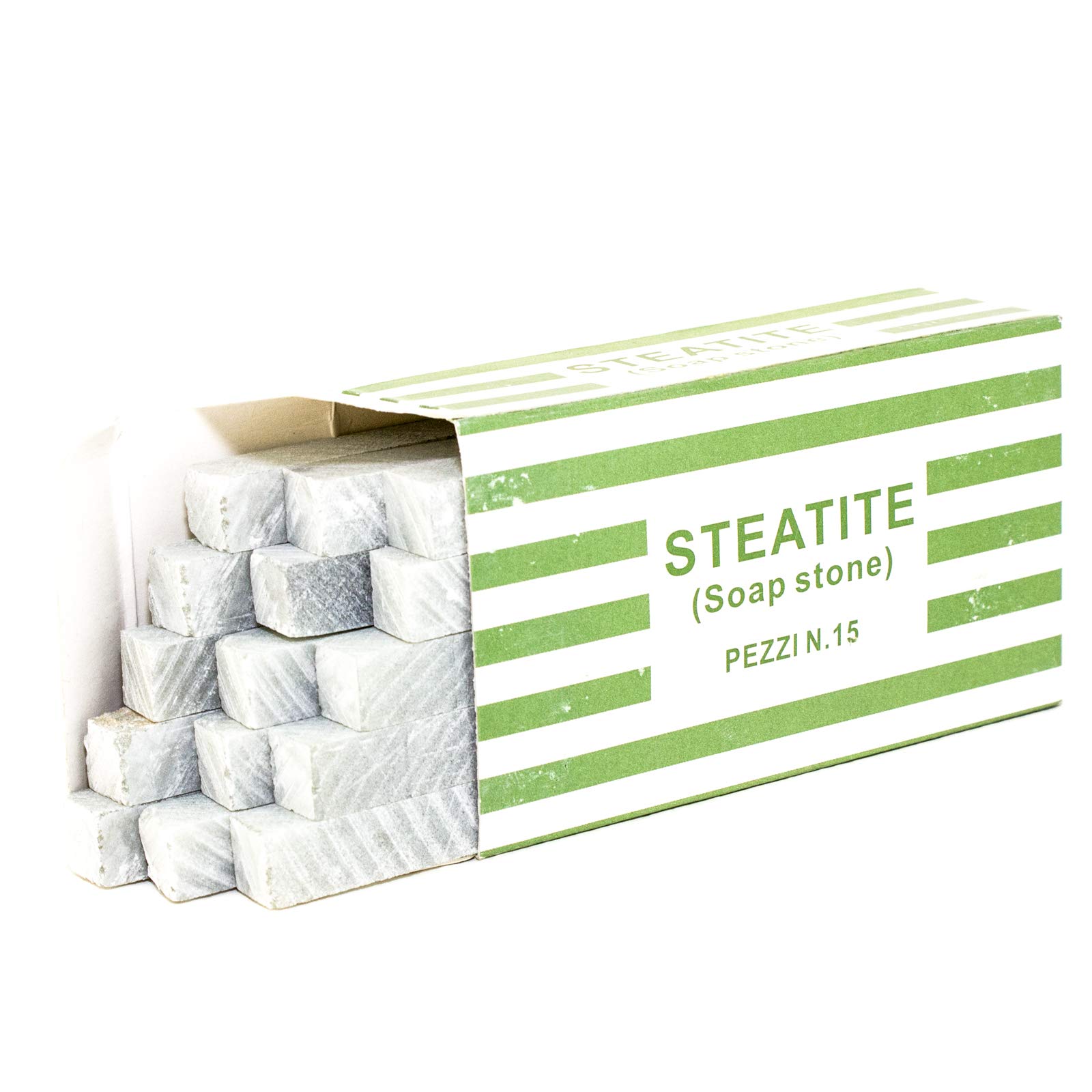 Gessetti Di Steatite 30 Pezzi | Per Marcatura Metalli | Ingegneri E Costruttori | 105x9x4 Mm | Bianco - Foto 7