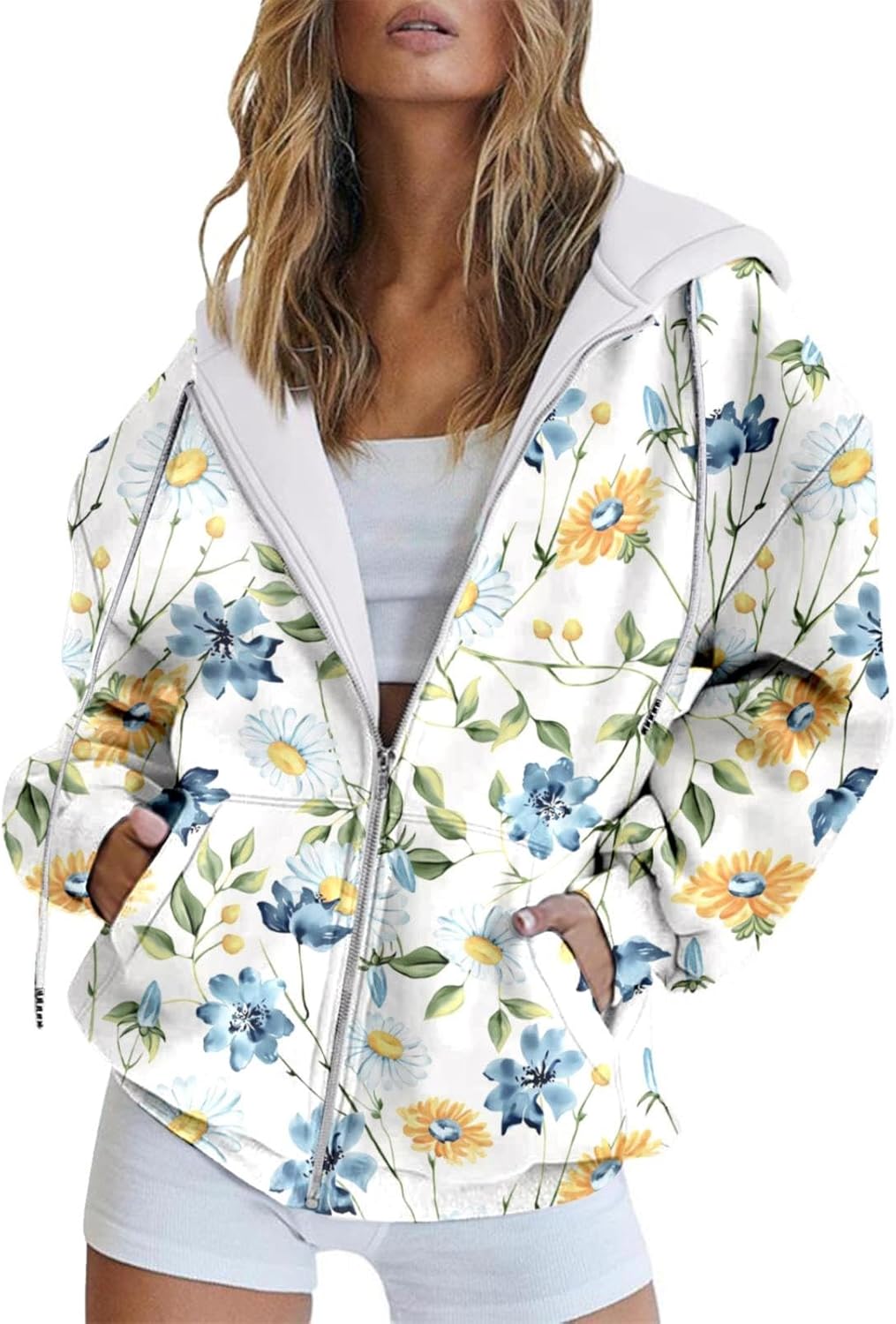 Womens Fashion Women Stripe Color Block Oversized Sweatshirts