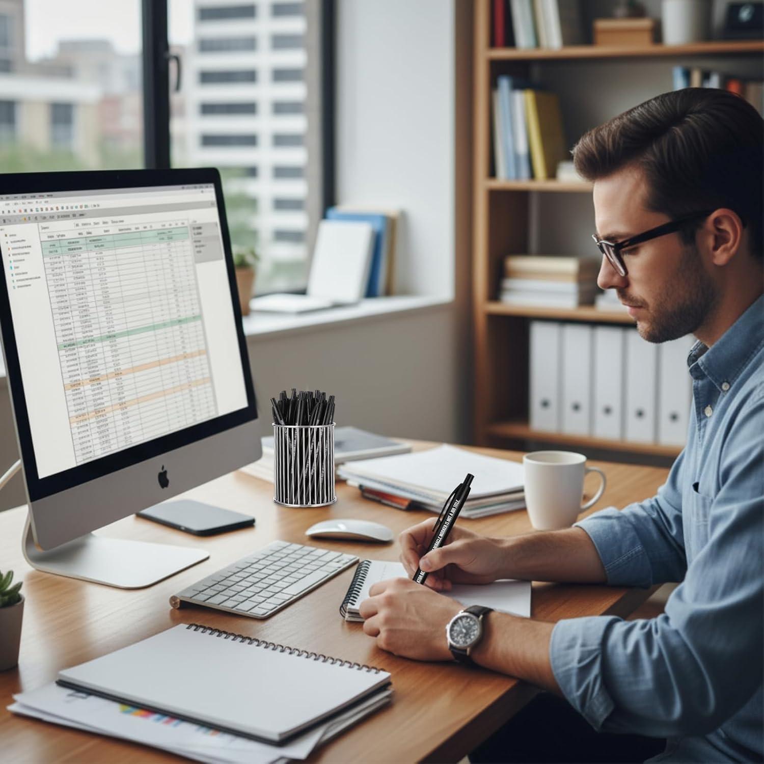 Tenceur Sarcastic Funny Pens for Adults Women Coworkers Negative Sarcastic Sayings Passive Office Appreciation Gifts for Employees Teacher Staff Team Volunteer(100 Pcs) - Image 7