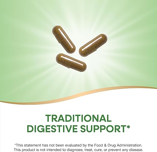 Miniatura 10 de Nature's Way Goldenseal Root, soporte digestivo tradicional, berberina, proyecto verificado sin OMG, vegano, 50 cápsulas (el embalaje puede variar)