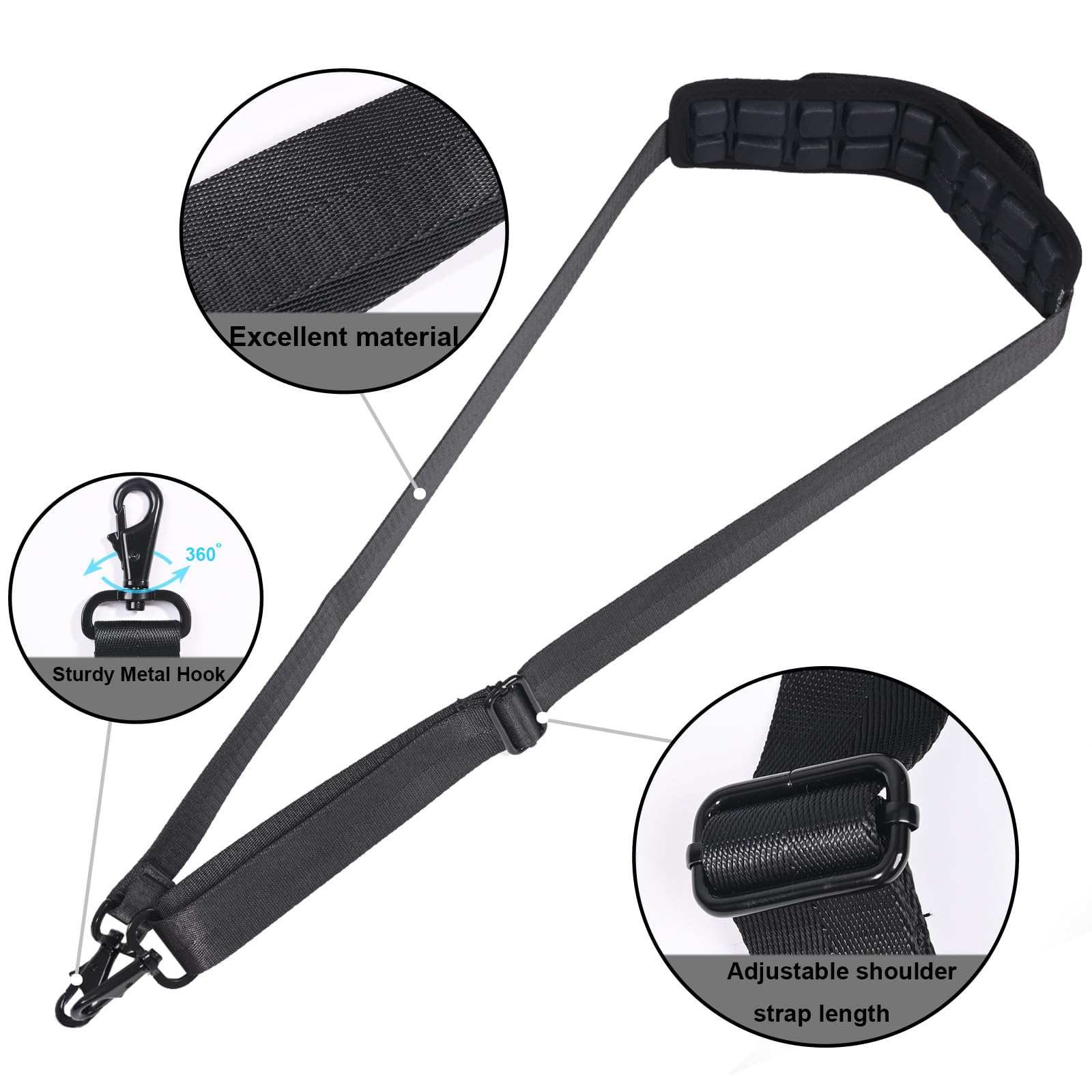 RLSOCO Adjustable Carry Straps for Baby Stroller - Image 4