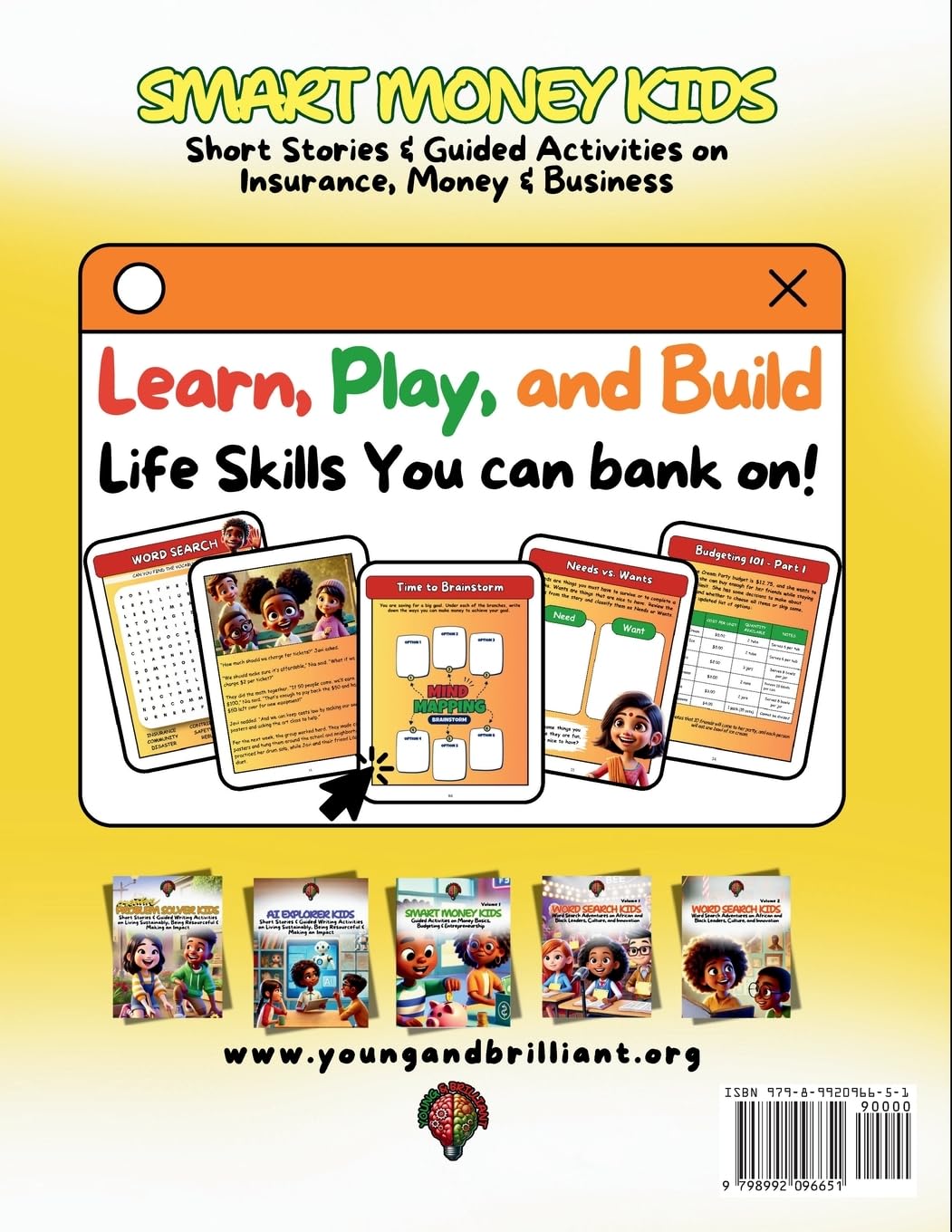 SMART MONEY KIDS: Short Stories & Guided Activities on Money Management, Insurance & Business | STEAM Building Skills for Kids Age 8 - 12 (Young & ... to Financial Literacy for Kids 8 - 12)