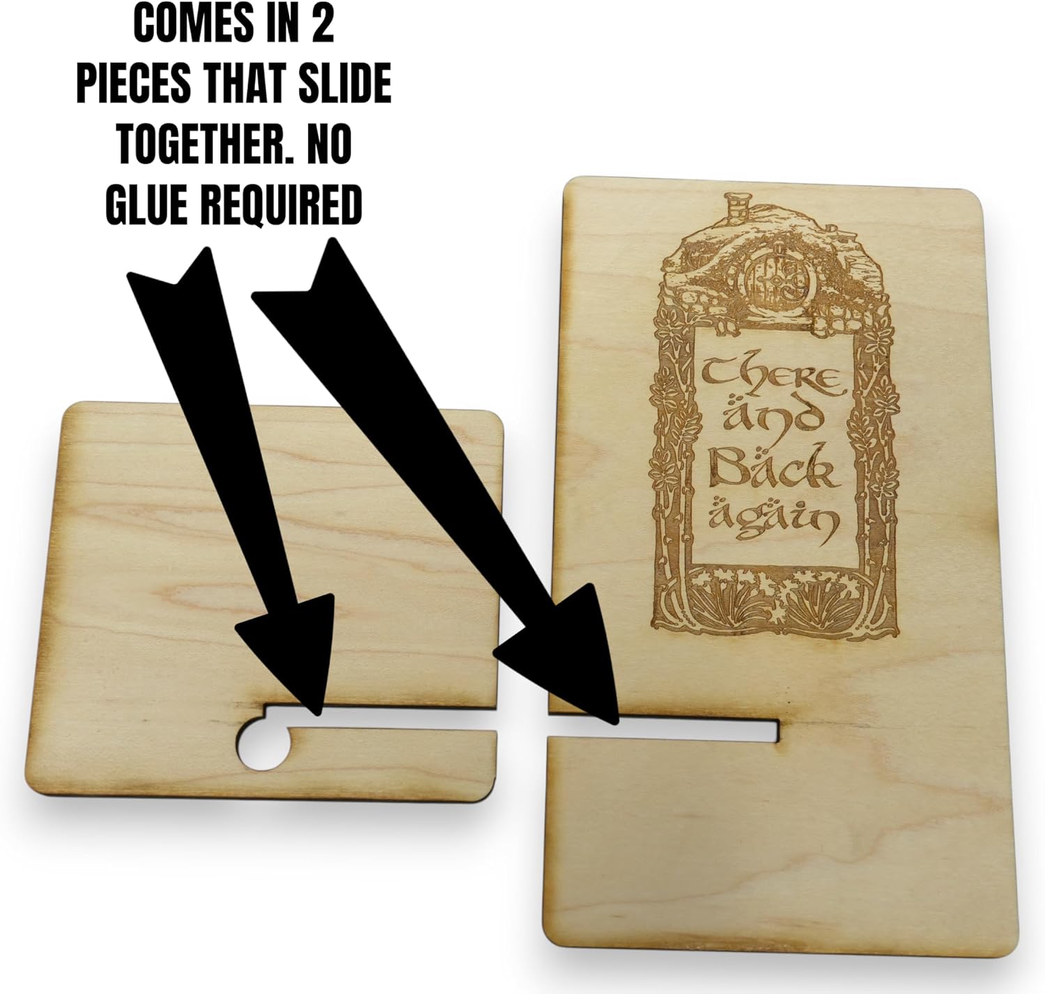 Easel - Cell phone and Pad - There and Back Again (Cell Phone Easel)