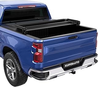 Soft Tri-Fold 5.8FT Truck Bed Tonneau Cover Compatible with 2007-2013 Chevy Silverado 1500/GMC Sierra 1500 Fleetside Short Bed On Top 69.6 Inch