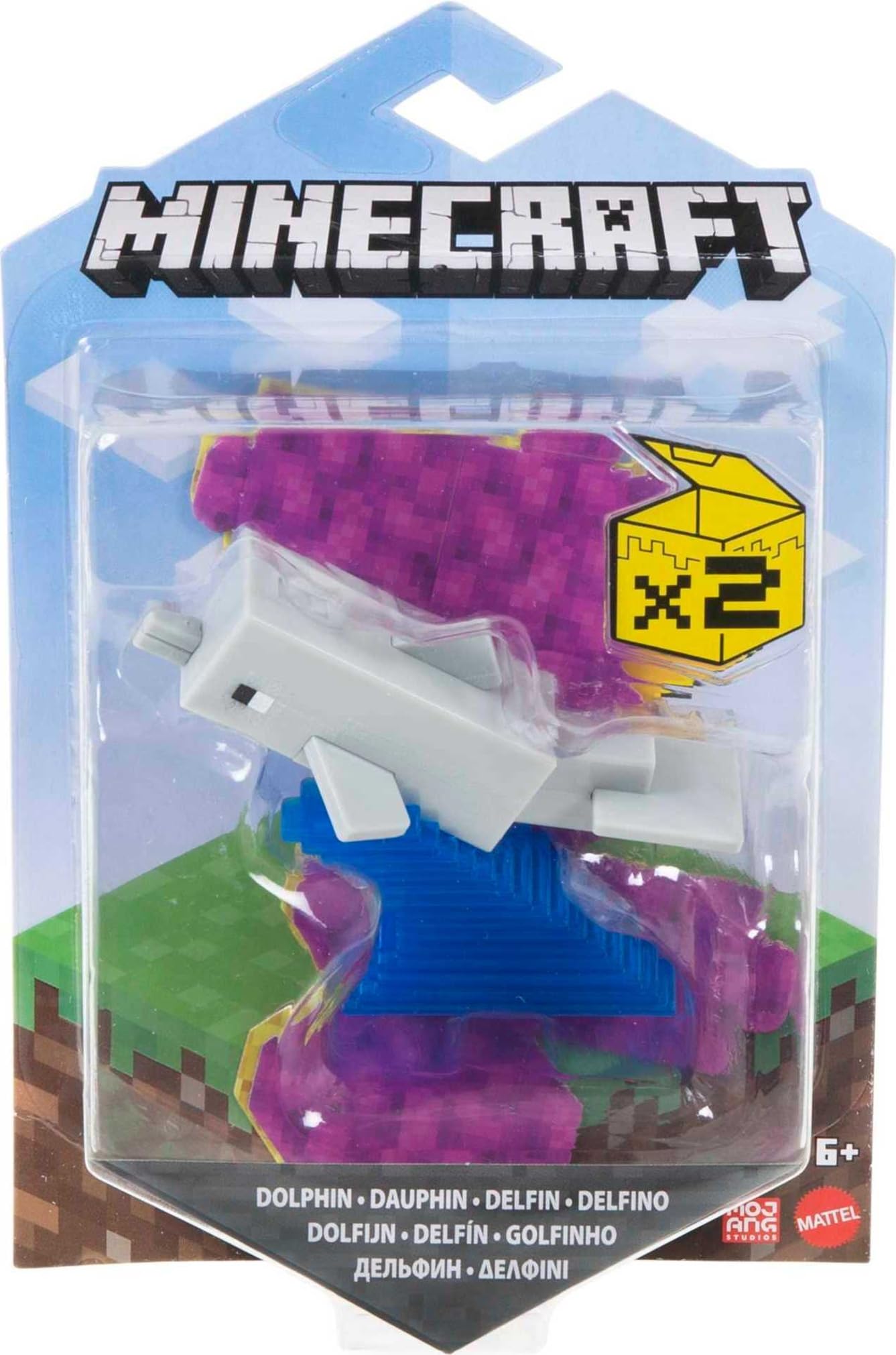 Minecraft Build-A-Portal Rabbits 3.25 Action Figure Mattel Toys