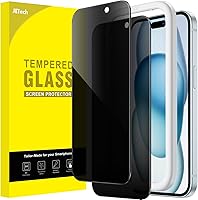 Vista 14 de JETech Protector de pantalla de cobertura completa de privacidad para iPhone 12 Pro Max de 6.7 pulgadas, película de vidrio templado antiespía