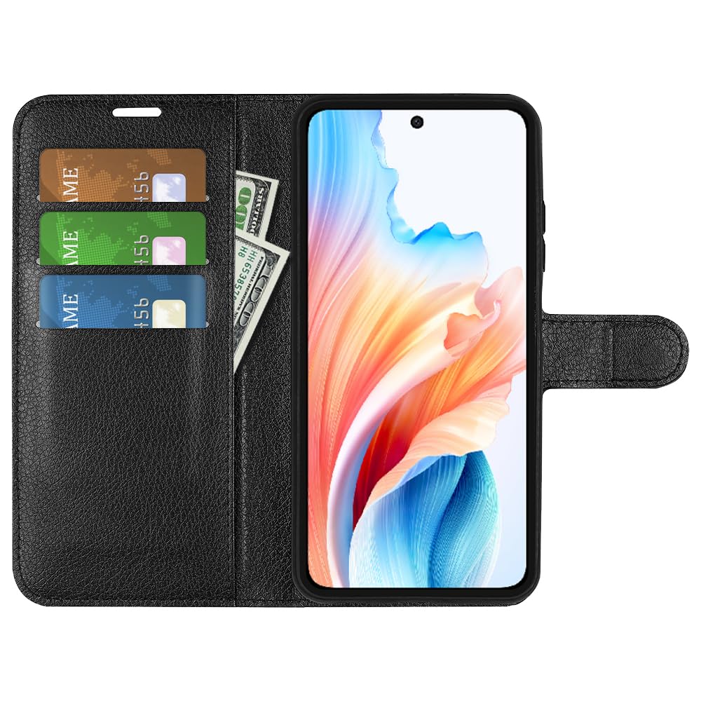 Fertuo Cover Portafoglio Per OPPO A79 5G / OnePlus Nord N30 SE, In Pelle PU Con Disegno Mandala, Custodia A Libro Con Porta Carte, Chiusura Magnetica E Cinturino (Blu) - copertina