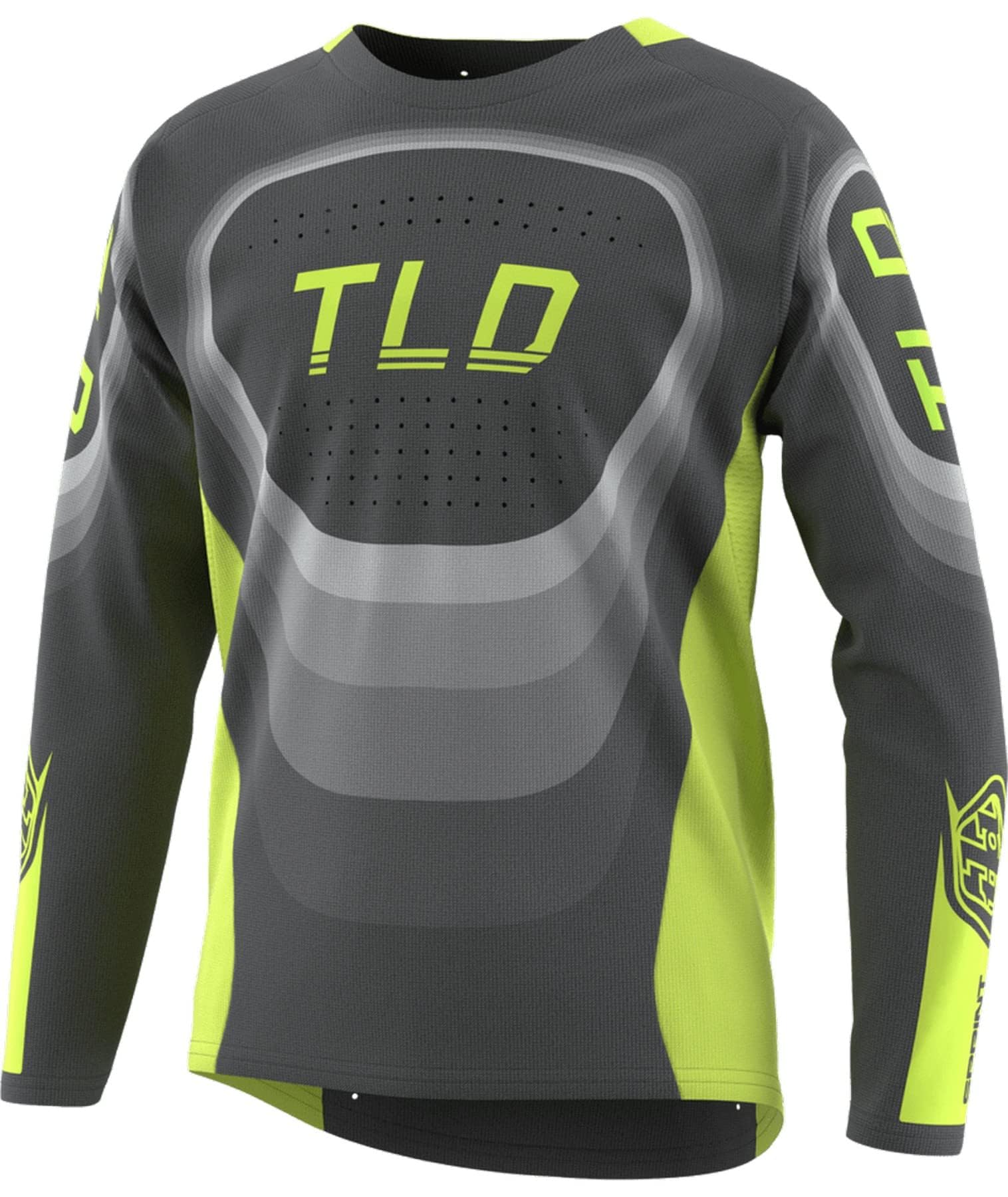 Troy Lee Designs Youth Sprint Reverb Charcoal Jersey Size X-Large