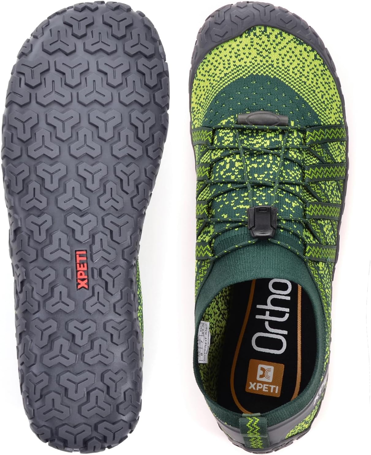 XPETI Men’s HYPERFIT Knit Barefoot Shoes