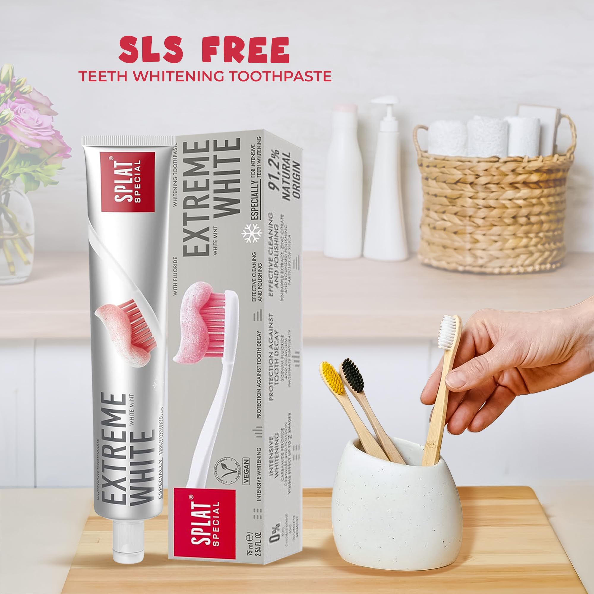 Splat Extreme White Diş Macunu 75 Mililitre