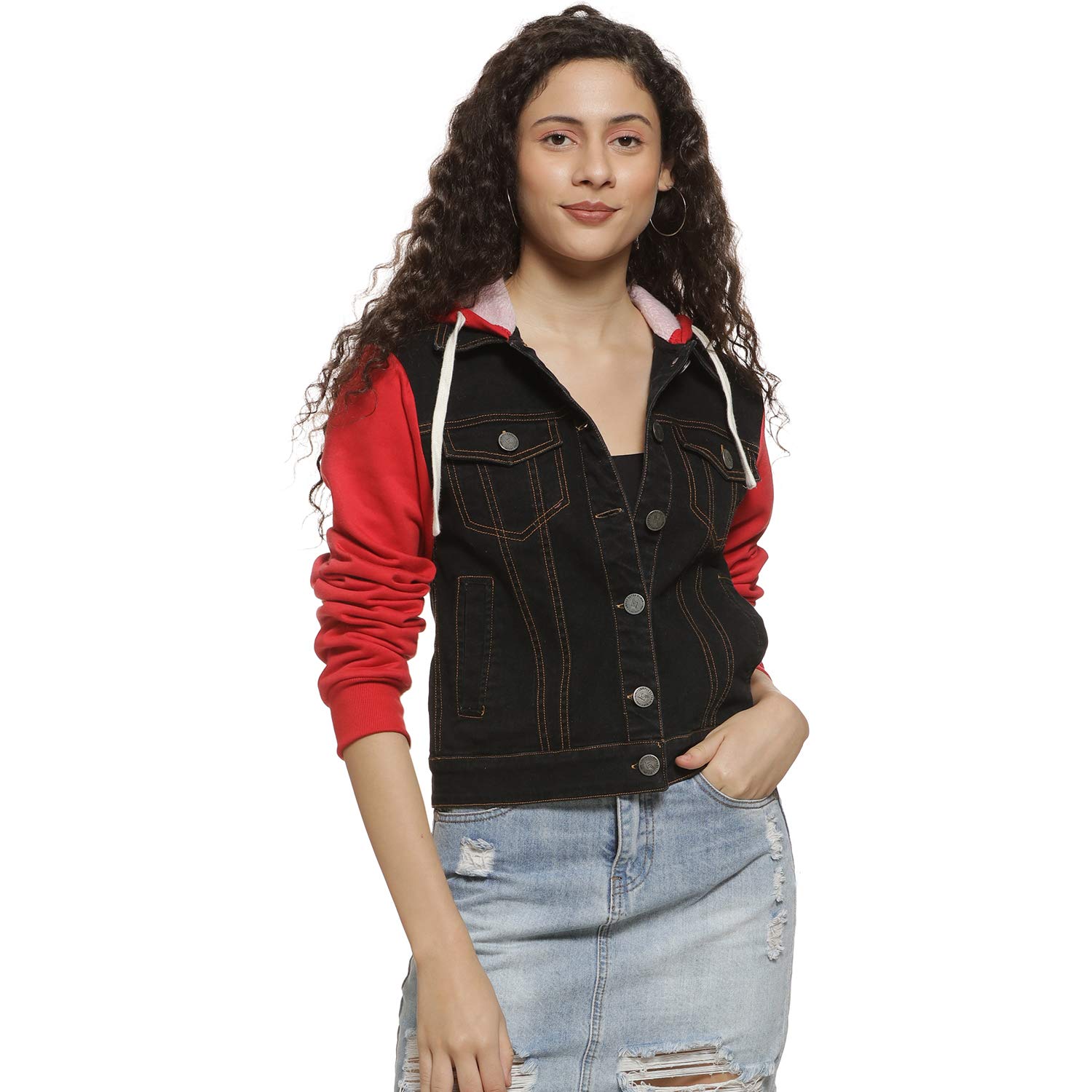 pinacolada Women's Cotton Blend Short Length Quilted Jacket-picture-14